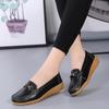 Zapatos Individuales Nuevos para Mujer, Zapatos de Madre, Zapatos de Mujer, Versátiles de Primavera 2024 Estilo Coreano Exportación Zapatos de Frijol, Zapatos Planos Casuales para Mujer
