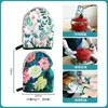 Nuevos Guantes Aislantes Térmicos Estampados para Horno de Microondas para Cocina Casera, Engrosados, Resistentes a Altas Temperaturas, Antiescaldaduras, Guantes para Hornear, En Stock