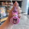 Luz de Noche de Dibujos Animados Amor Sanrio Colgante de Llavero Atmósfera Linda Luminoso Colgante de Bolso Llavero de Pareja Regalo