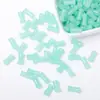 Accesorios de vidrio de 6 x 12 mm, cuentas de jade de imitación de bambú, joyería de cuentas antiguas, accesorios para el cabello hechos a mano, pulsera de esmalte.