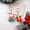 Chaveiro criativo de árvore de Natal boneco de neve Papai Noel pingente de acessórios de bolsa de série de Natal pingente