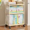 Estante de almacenamiento de escritorio para clasificación por materia, almacenamiento de archivos de oficina, organizador de libros de escritorio, estantería vertical de varias capas