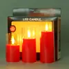 Taza de decoración de boda lámpara de vela electrónica decoración acrílico Buda adoración fiesta fiesta LED simulación vela lámpara de vela