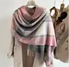 Colección de Bufandas de Mohair de Color Sólido de Otoño e Invierno, Bufandas Atmosféricas Estilo Coreano, Bufandas Chal Ampliadas y Engrosadas al por Mayor