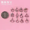 Accesorios de Plata S925 Calados Animales del Año Rata, Buey, Cerdo y Tigre Doce Signos del Zodíaco Cuentas Separadas Joyería Accesorios DIY