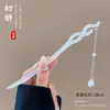 Grampo de Cabelo para Mulheres, Novo Estilo Chinês Estilo Antigo Dinastia Han Grampo de Cabelo com Borla, Grampo de Cabelo de Alta Qualidade na Nuca, Adorno de Cabeça para Saia Facial de Cavalo