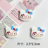 Óculos Estilo Novo Cabeça de Gato Kt Acessórios de Resina DIY Capa de Celular Chaveiro Fivela de Sapato Flor de Sapato Grampo de Cabelo Materiais Artesanais