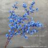 Cifrado de color otoñal orquídea Wenxin de rama alta boda simulación adorno floral colgante orquídea Wenxin importación transfronteriza flor de seda de simulación