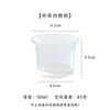 Copo Criativo para Vela de Aromaterapia Porta-Vela de Vidro Casa Copo Transparente para Vela com Tampa Copo Porta-Vela Romântico para Interior