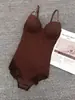 Comercio Exterior Transfronterizo Más Vendido Lencería Femenina Moldeador de Cuerpo de una Pieza Control de Barriga Postparto Reductor de Cintura Camisola Sujetador Moldeador Corporal