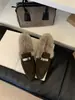 Mocasines Retro Franceses de Tacón Bajo para Mujer Zapatos 2026 Otoño/Invierno Nuevo Estilo Zapatos de Algodón con Felpa