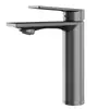 Grifo para Lavabo de Cobre Completo para Baño, Lavabo de Agua Fría y Caliente, Lavabo de Encimera, Lavabo de Agua Fría Única