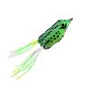 Cebo de simulación Luya, cebo falso Lei Frog, cebo para matar peces negros, anzuelo doble con punta hacia arriba, cebo blando flotante para pesca en agua, Black King, 5 g, 8 g y 13 g