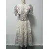 Vestido de Encaje Estilo Chanel Transfronterizo 2026 Original Nuevo Estilo Francés Elegante Lujo Ligero Conjunto de Vestido de Gama Alta