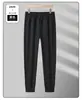 Pantalones Largos de Seda Hielo Finos de Verano para Pareja, Corte Holgado, Tallas Grandes, Pantalones Deportivos Casuales Elásticos, Cómodos, Transpirables, Pierna Recta, de Secado Rápido