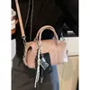 Bolso Almohada Boston Retro de Moda para Mujer 2026 Nuevo Versátil de Alta Gama Bolso de Hombro Cruzado de Moda