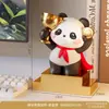 Troféu de Panda Fofo e Criativo Prêmio de Competição da Reunião Anual de Alunos Presente Pode Ser Gravado Enfeites de Mesa para o Dia do Professor e o Início das Aulas