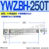 YWZ Hidráulico 100T Indicador de Nível 80T250T300T76T125T127YWZ150T200T350T400T500
