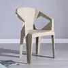 Silla de Plástico Gruesa para Exteriores con Respaldo para Uso en Casa, Mercado Nocturno, Puesto de Barbacoa, Diseño Creativo y Sencillo, Adecuada para Adultos, Para Sentarse Largo Tiempo, Antideslizante, Taburete Resistente al Desgaste