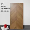 Azulejo 600*1200 Estilo Moderno Simple Retro Patrón Espiga Madera Grano Azulejo Azulejo Piso Dormitorio Color Nogal Espiga