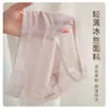 Ropa interior fina simple de seda de hielo de cintura media para mujer, linda, a la moda, para chica, sexy, nueva, que contrae el abdomen, sin costuras, para mujer
