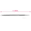 Aguja para Acné con Punta Fina, Aguja de Belleza, Herramienta de Maquillaje, Extractor de Puntos Negros de Doble Punta de Acero Inoxidable, Aguja de Doble Propósito para Eliminar Espinillas y Puntos Negros