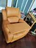 Cabina de Sofá Espacial de Primera Clase, Silla Reclinable Eléctrica Multifuncional de Cuero Transpirable para Computadora, Sofá para Belleza, Manicure, Pestañas