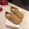 Zapatos Birkenstock de suela gruesa de cobertura total para mujer, nuevos versátiles de moda casual sin cordones para el otoño de 2026, zapatos Birkenstock mate