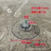 Fabricante de Origen Foshan Ventosa de Plástico Tornillo Ventosa M4M5M6M8 Gancho de Ventosa con Tornillo Baño Transfronterizo Ecológico