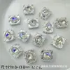 Caja Mágica Mariposa de Diamante Calabaza Corazón Flor Redonda Multicolor Ocho Agujeros Separadores Cuentas DIY Pulsera de Cuentas Accesorios para Collares