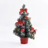 Decoração de Árvore de Natal Venda Direta da Fábrica Mini Árvores Artificiais Decorações Presentes de Natal em Família 20cm Mesa