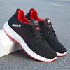Zapatilla tejida de resorte para hombre nueva de fábrica zapatillas de correr para hombre malla zapatos casuales para hombre en stock al por mayor para hombre