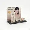 Expositor de Belleza Personalizado, Expositor Publicitario y Promocional de Productos para el Cuidado de la Piel, Expositor de PVC con Textura Acrílica para Mostrador de Supermercado
