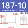 Pasadores de Posicionamiento Tps-125/187/250-6/8/10/12/16 Acero Inoxidable Venta al por Mayor en Stock