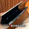 Funda magnética para teléfono móvil adecuada para Samsung Zfold7 Fold6 Eje central bilateral Anti-caída Cubierta protectora de cuero de lichi de negocios