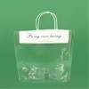 Bolsa Transparente Popular Saco para Chá de Leite Saco de Embalagem para Café e Sobremesa Bolsa para Duas Xícaras Bolsa para Uma Xícara Embalagem para Levar