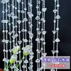 Cortina de Fio com Contas de Novo Estilo para Decoração de Casamento, Fio de Cristal para Decoração de Teto de Local de Casamento, Corrente de Divisória de Cortina de Cristal para Porta e Janela