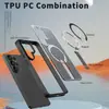 Adecuado para Samsung S26Ultra Funda Refrigerante para Teléfono, Diseño Creativo Hueco Transpirable con Soporte Magnético Anticaídas, Carcasa S25U