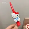Grampo de Cabelo Fofo Desenho Animado Gatinha KT Coração de Menina Doce Clipe para Franja Grande Clipe Bico de Pato Acessórios de Cabelo Headwear Clipe Lateral Grampo de Cabelo