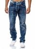 Jeans Rectos para Hombre Europeos y Americanos Transfronterizos Amazon Aliexpress Jeans Nuevos para Hombre Dropshipping