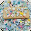 Pegamento Cremoso Joyería DIY Mixta Funda de Teléfono Móvil Pasador Goma para el Cabello Imán de Refrigerador Accesorios Decorativos de Resina Dibujos Animados Hecho a Mano DIY