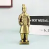 Ventas Directas de Fábrica Adornos de Guerreros de Terracota de Qin Shihuang Artesanías de Metal Especialidad de Xi'An Regalos Souvenirs de Viaje