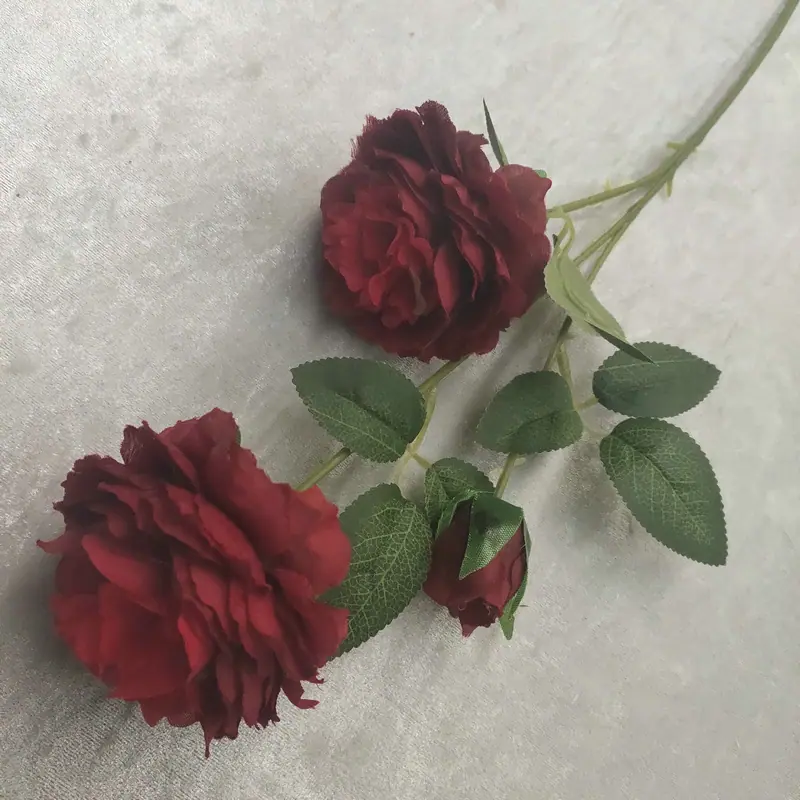 暗红色