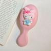 Pente Mini Almofada de Ar de Desenho Animado Fofo, Pente de Massagem Pequeno, Pente com Bolsa de Ar para Menina, Pente de Cabelo Infantil Portátil