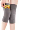 Aquecedores de perna para idosos, espessados com de-fleece, joelheiras com bolso, proteção térmica para articulações para homens e mulheres, proteção para articulações no outono e inverno
