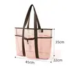 Bolsa de Playa Portátil de Nuevo Estilo Transfronteriza, Bolsa de Almacenamiento de Playa y Natación de Gran Capacidad a la Moda, Bolsa de Almacenamiento de Traje de Baño y Gafas de una Sola Correa
