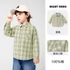 Camisa de Manga Larga para Niños Casual Otoño Nueva Ropa Infantil Camiseta para Niños Pequeños Top Estilo Moderno Primavera y Otoño