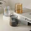 Vaso de Vidrio Colorido Nórdico Famoso en Internet para Uso Doméstico, Vaso para Agua, Vaso para Bebidas Lácteas, Vaso Simple para Cerveza, Vaso para Whisky y Licores