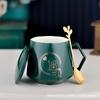 Taza de Cerámica Taza para Uso Doméstico para Mujeres, Regalos de Empresa de Hotel, Logotipo Impreso, Copa de Agua para Boda de Luna Llena, Regalo de Recuerdo