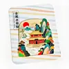 Ímã de Geladeira Área Cênica da Cidade de Henan Luoyang Kaifeng Metálico Criativo Cultural Ímã de Geladeira Ponto Turístico Estilo Chinês Lembranças de Viagem